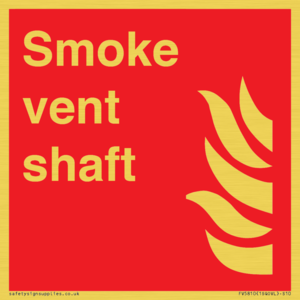 Smoke vent shaft